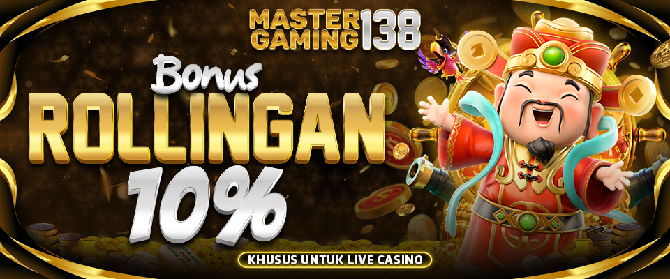 Bonus Rollingan Mingguan 10%